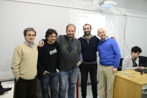 Da sinistra: Roberto Grassi, Francesco Cordella, Bonaventura Di Bello, Giovanni Riccardi, Marco Vallarino. 